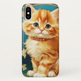 Alphonse Mucha Art Nouveau Cat Case-Mate iPhone Case