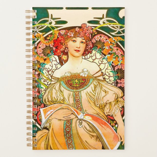 Alphonse Mucha Art Nouveau Daydream (Devant)