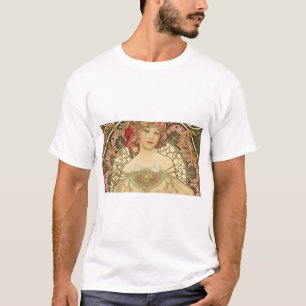 Alphonse Mucha – Art Nouveau Master T-Shirt