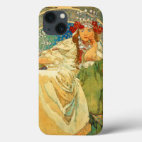Alphonse Mucha Art Nouveau Princess Hyacinth