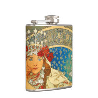 Alphonse Mucha Art Nouveau Princess Hyacinth