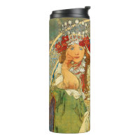 Alphonse Mucha Art Nouveau Princess Hyacinth