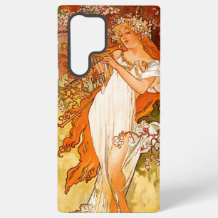 Alphonse Mucha Art Nouveau Spring Samsung Galaxy Case