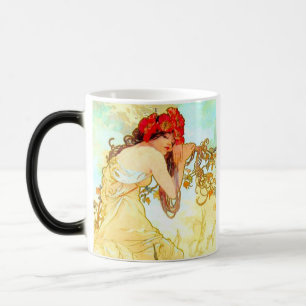 Alphonse Mucha Art Nouveau Summer Magic Mug