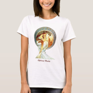 Alphonse Mucha Art Nouveau T-Shirt