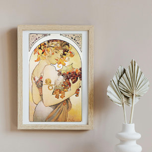 Alphonse Mucha Art Nouveau vintage poster