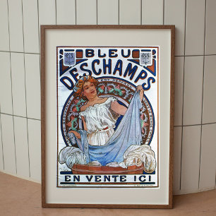 Alphonse Mucha Art Nouveau vintage poster