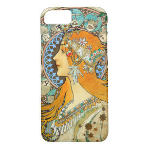 Alphonse Mucha Art Nouveau Zodiac Case-Mate iPhone Case