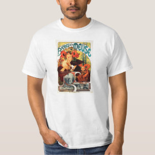 Alphonse Mucha Beer of the Muse T-Shirt