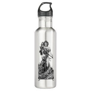 Alphonse Mucha Broken Blossoms 710 Ml Water Bottle