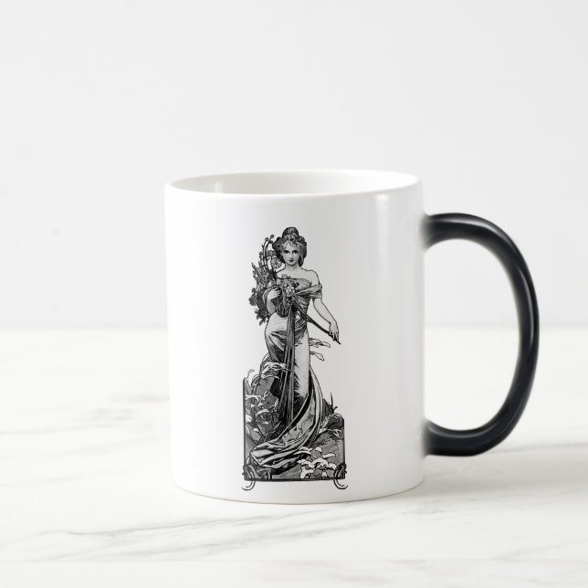 Alphonse Mucha Broken Blossoms Magic Mug (Right)
