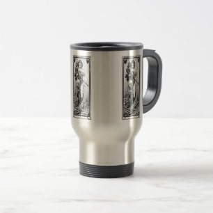 Alphonse Mucha Broken Blossoms Travel Mug