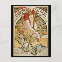 ALPHONSE MUCHA CHANSONS D`AJEULES