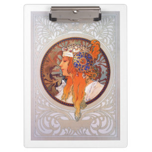 Alphonse Mucha Clipboard