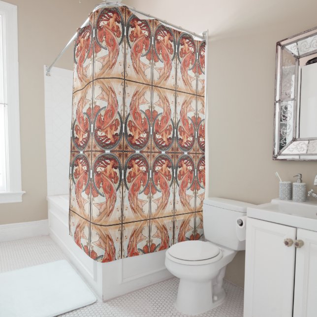 Alphonse Mucha Dance 1898 Art Nouveau Vintage (In Situ)