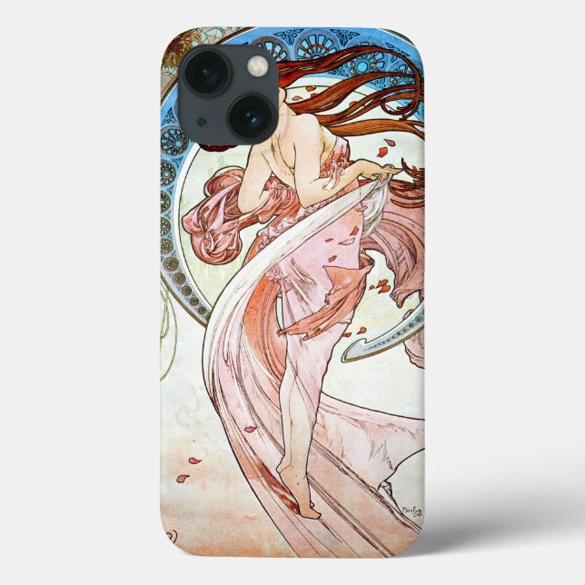 Alphonse Mucha Dance Case-Mate iPhone Case (Back)