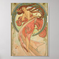 Alphonse Mucha - Dance