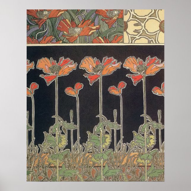 Alphonse Mucha Documents Décoratifs GalleryHD Poster (Front)