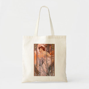 Alphonse Mucha Evening Reverie Tote Bag