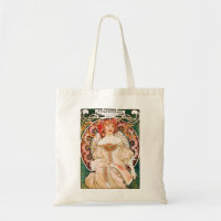 Alphonse Mucha F. Champenois Tote Bag