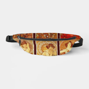 Alphonse Mucha Fanny Pack