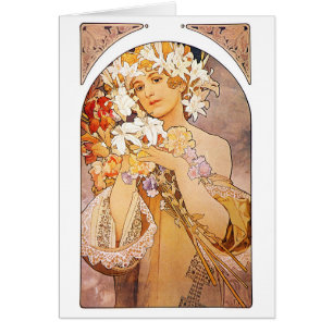 Alphonse Mucha Flower