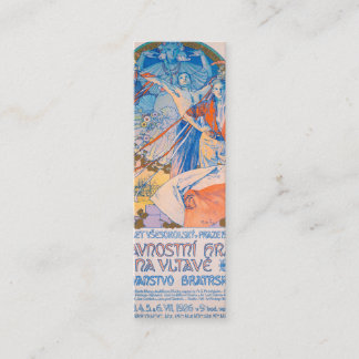 Alphonse Mucha for Sokol Festival (1926) Mini Business Card