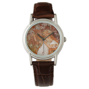 Alphonse Mucha, Four Seasons, Spring Watch