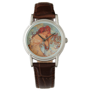 Alphonse Mucha, Four Seasons, Summer Watch