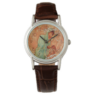 Alphonse Mucha, Four Seasons, Winter Watch