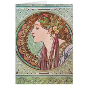 Alphonse Mucha Goddess Art
