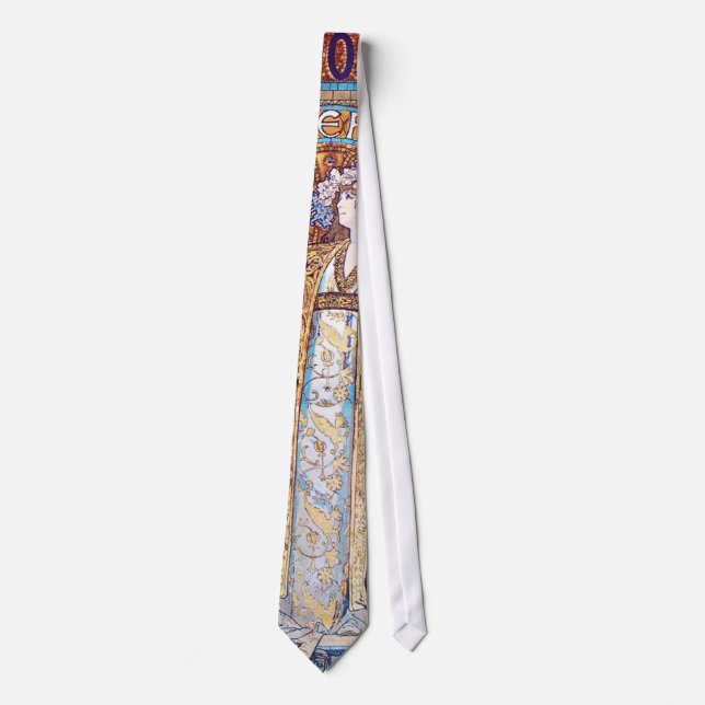 Alphonse Mucha Goddess Tie (Front)
