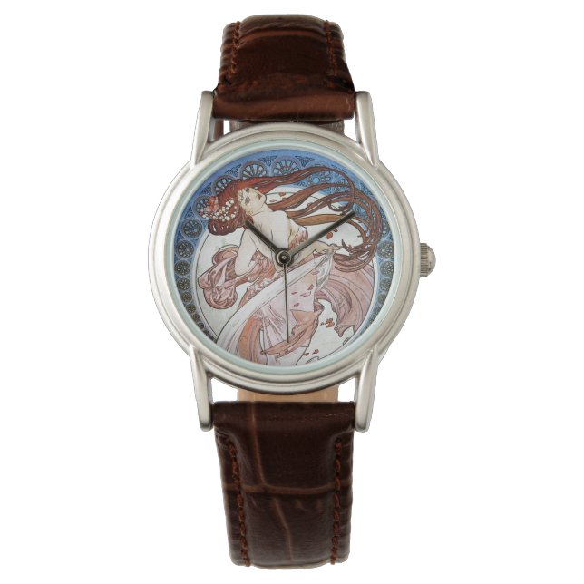 Alphonse Mucha Goddess Watch (Front)