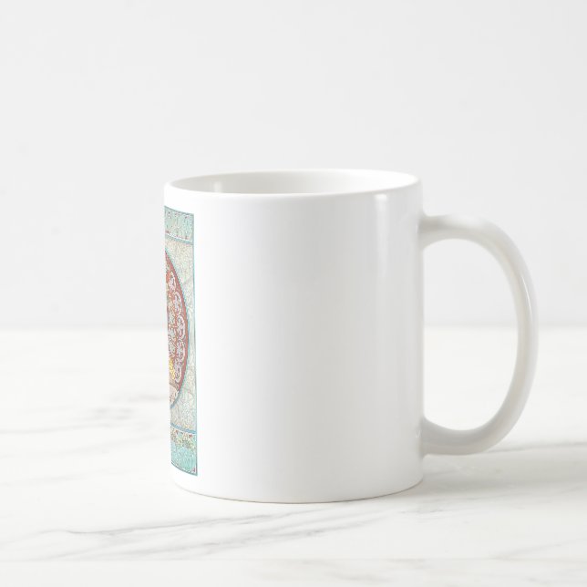 Alphonse Mucha Ivy Coffee Mug (Right)