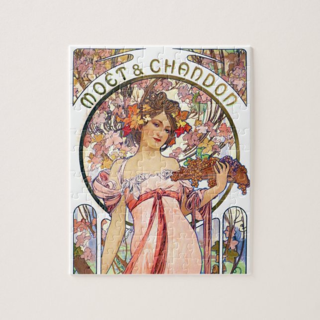 Alphonse Mucha Jigsaw Puzzle (Vertical)