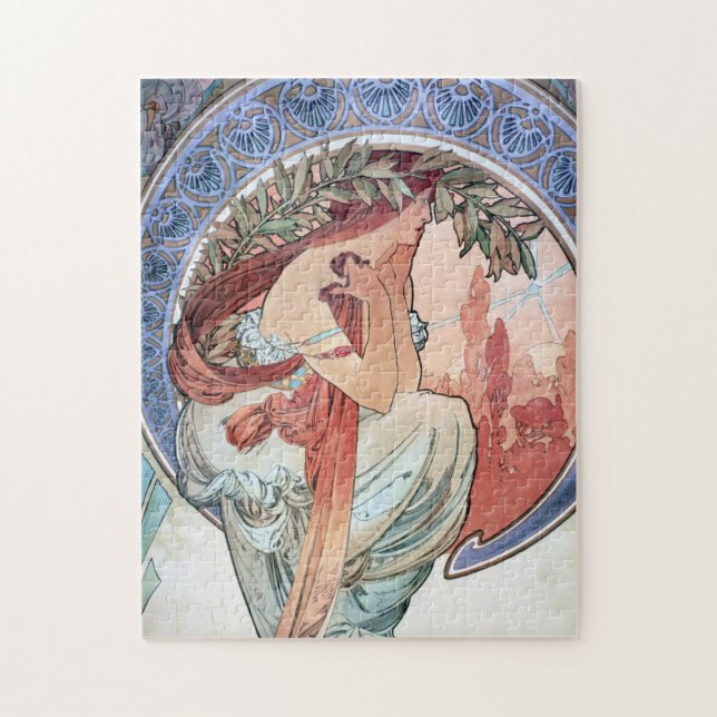 Alphonse Mucha Jigsaw Puzzle (Vertical)