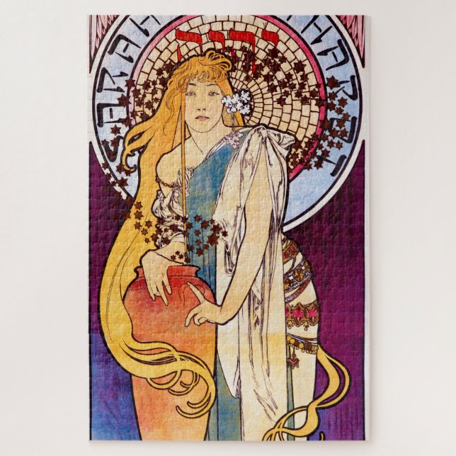 Alphonse Mucha Jigsaw Puzzle (Vertical)