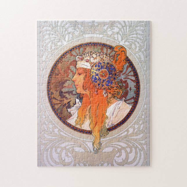 Alphonse Mucha Jigsaw Puzzle (Vertical)