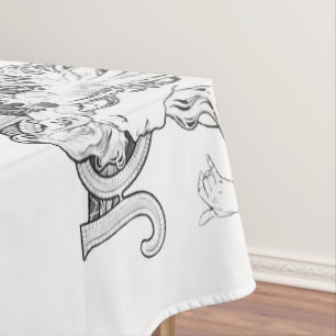 Alphonse Mucha JOB ISOGS Tablecloth