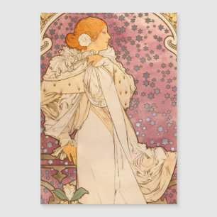 Alphonse Mucha La Dame Aux Camelias: Art Nouveau