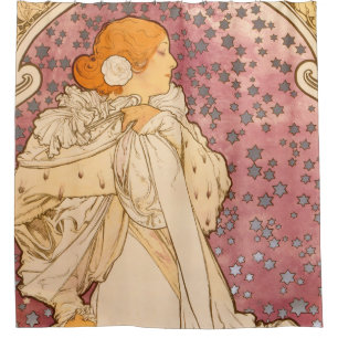 Alphonse Mucha La Dame Aux Camelias: Art Nouveau