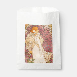 Alphonse Mucha La Dame Aux Camelias: Art Nouveau Favour Bag
