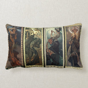 Alphonse Mucha la lune et les coussins d'étoiles