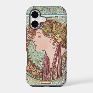 Alphonse Mucha Laurel Art Nouveau iPhone 5 Case