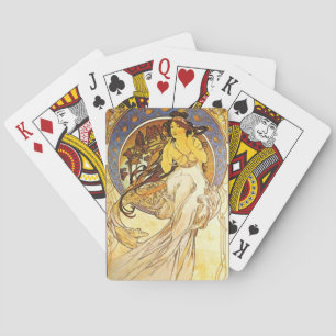 Alphonse Mucha Masterpiece Collection Deck Playing Cards