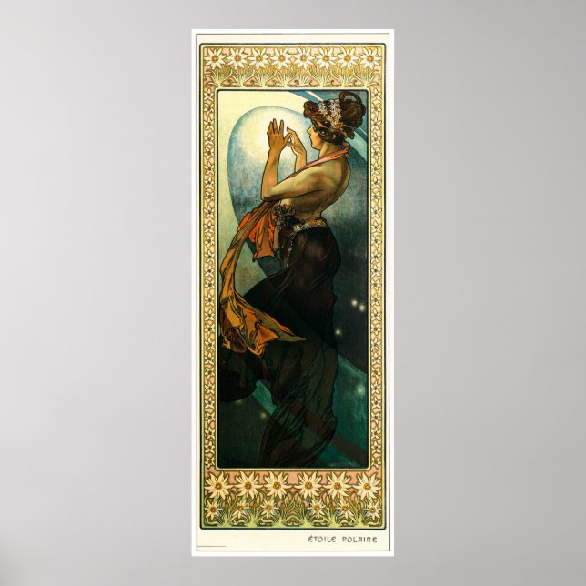 Alphonse Mucha Poster (Front)