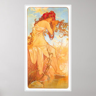 Alphonse Mucha Poster