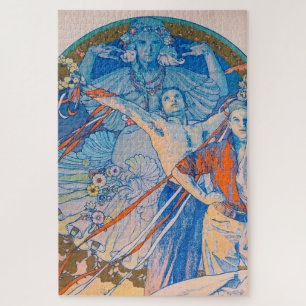 Alphonse Mucha Poster for Sokol Festival (1926) Jigsaw Puzzle