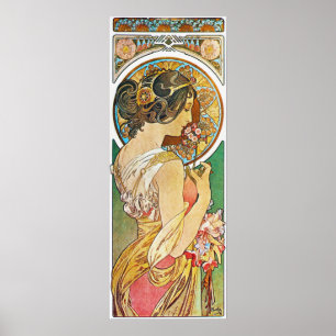 Alphonse Mucha poster vintage Art Nouveau