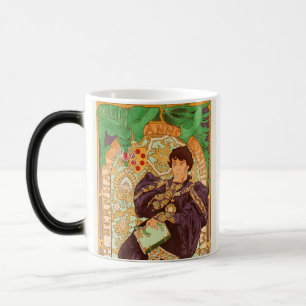 Alphonse Mucha Prince and Dragon Magic Mug